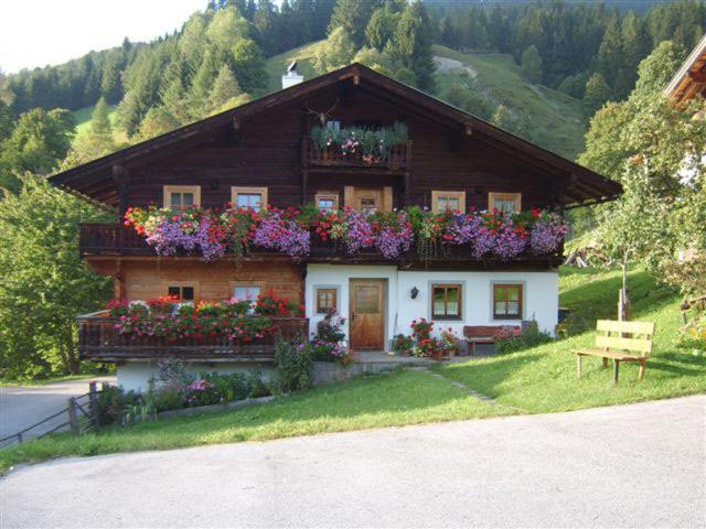 Ferienhaus Grubhof Saalbach-Hinterglemm Esterno foto